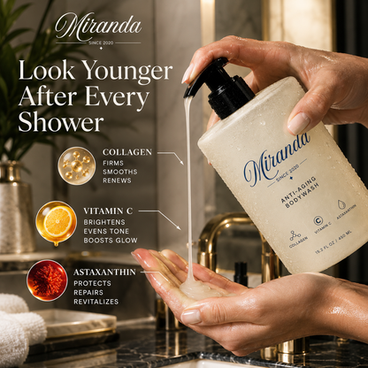 Miranda Ingredients™️ - Anti Aging Bodywash
